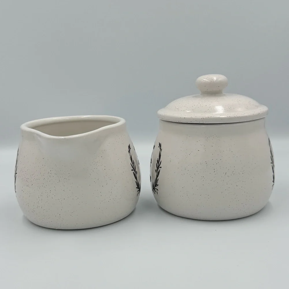 Bee Collection “Bee Nice” Ceramic Sugar & Creamer Set
